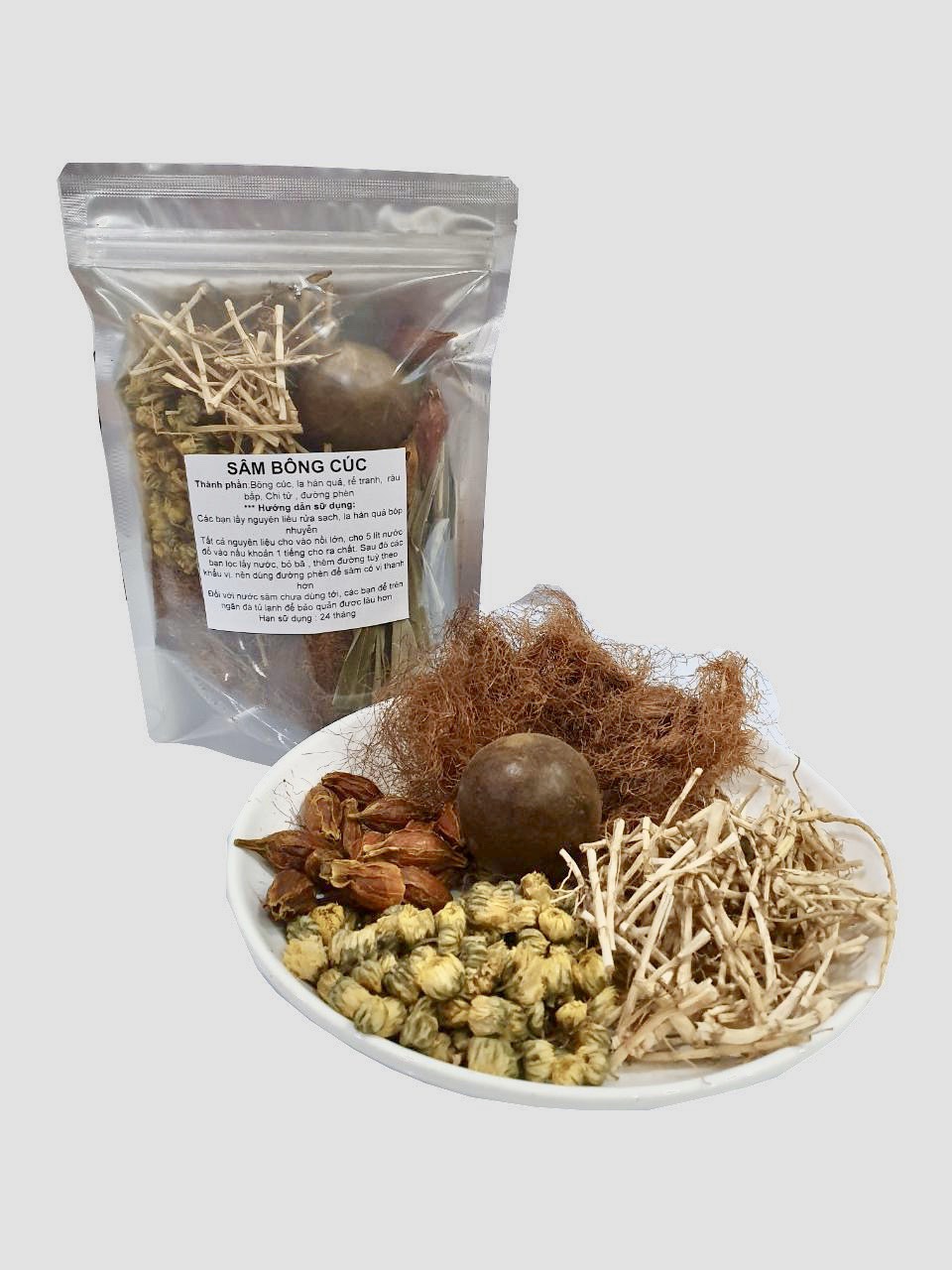 Sâm hoa cúc giải nhiệt - 1 gói nấu 5l nước