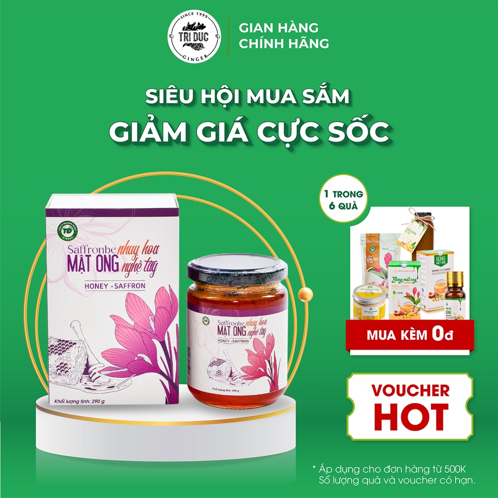 Saffron, Nhụy Hoa Nghệ Tây ủ Mật ong - Saffronbe