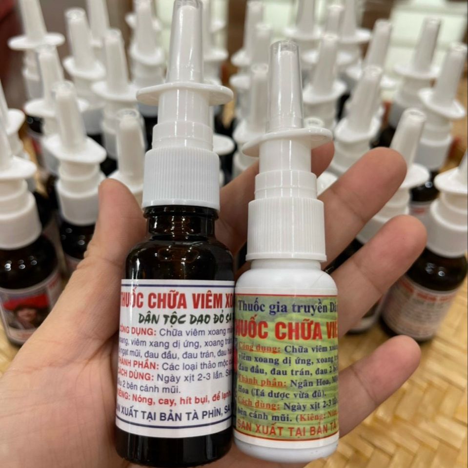 Xịt xoang thảo dược dân tộc dao đỏ - đăc sản 27