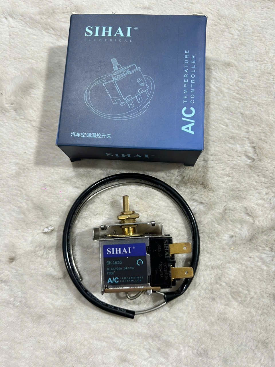 Rơ le ngắt lạnh điều hoà ô tô Sihai. Công tắc chỉnh điều hoà ô tô.