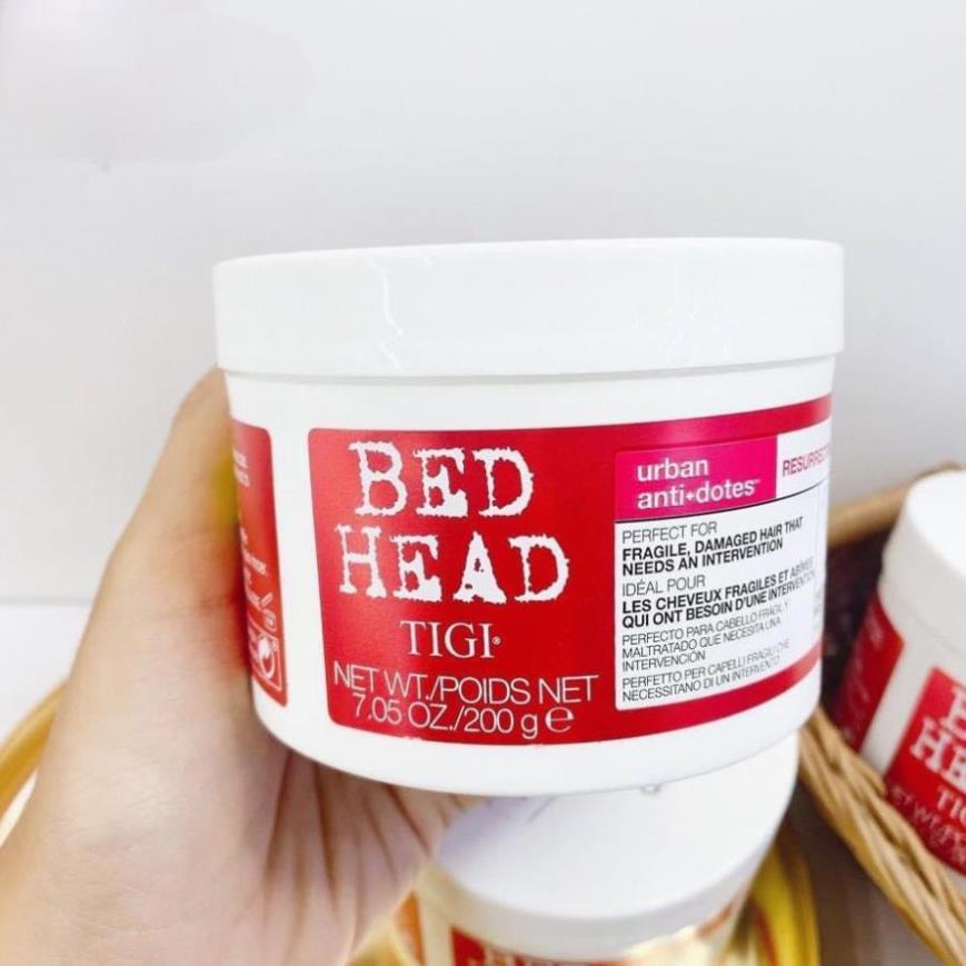 Kem hấp tóc phục hồi hư tổn bed head tigi 200gr