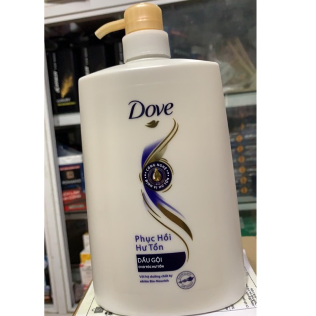 Dầu Gội Dove Phục Hồi Hư Tổn 880G