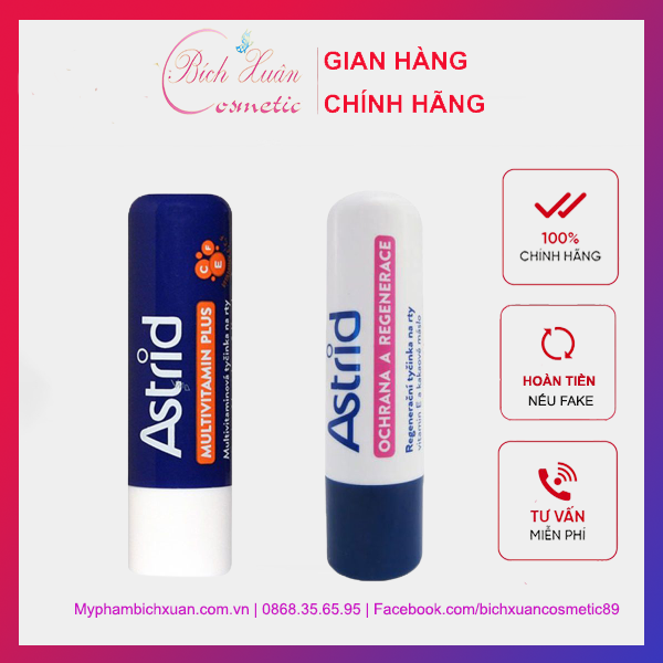 Son dưỡng môi mỡ hươu Astrid To 4,7g