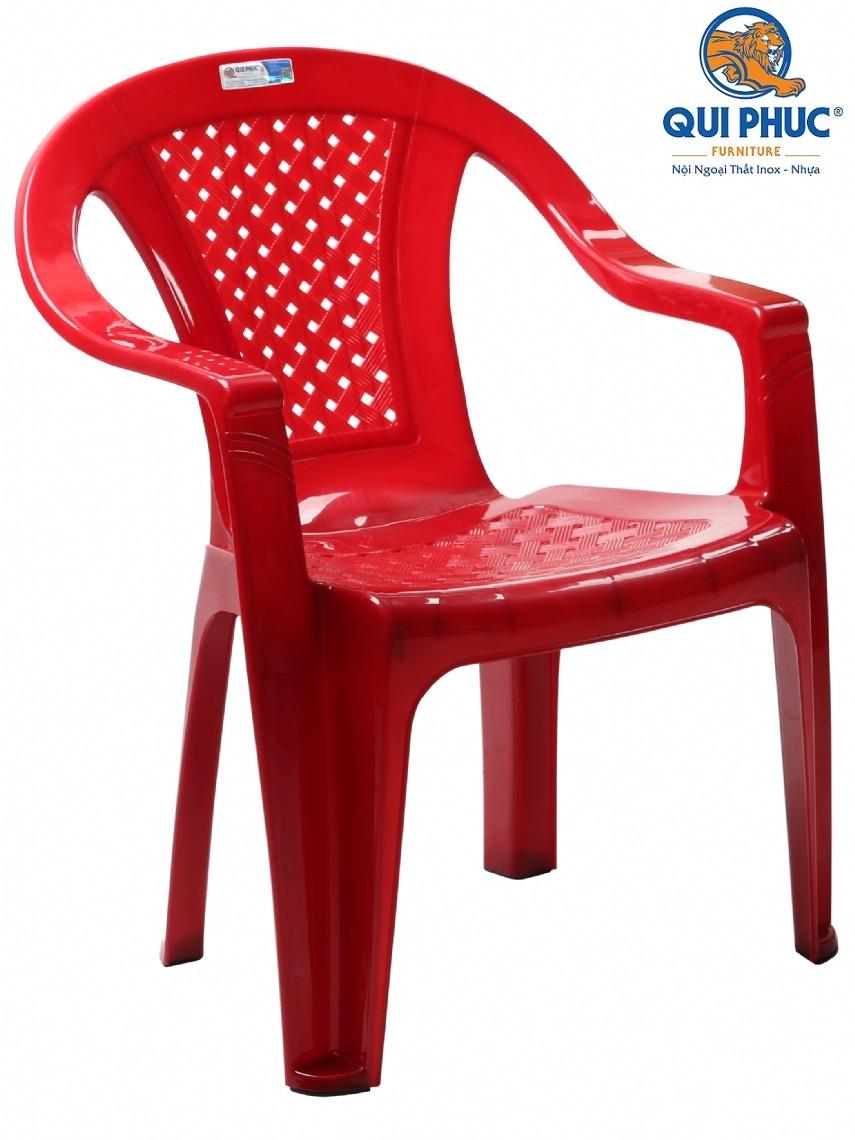 Ghế bành đan nhựa qui phúc -kích thước: 535 x 440 x 680 mm