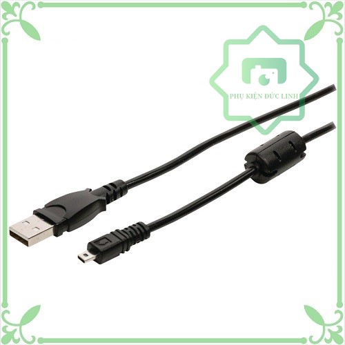 Cáp USB truyền dữ liệu cho máy ảnh Panasonic Lumix DMC-S1, DMC-S2, DMC-S3, DMC-F3, DMC-FH25, DMC-FH5