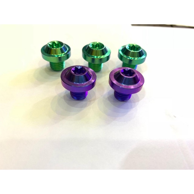 Ốc kiếng Gr5 m10*10 thuận  hoặc nghịch  cho Yamaha  Honda, sản phẩm đa dạng về mẫu mã, kích thước, chất lượng đảm bảo an toàn cho sức khỏe của người sử dụng