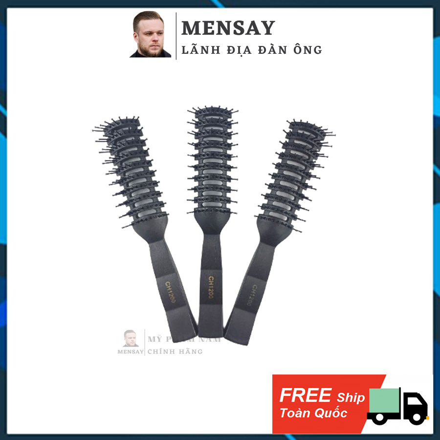 Lược bán nguyệt tạo phồng, tạo kiểu, uốn tóc Chaoba CH1200