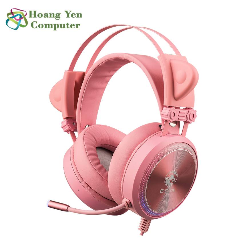 Tai nghe chụp tai e-dra eh412 pro pink - bh 24 tháng chính hãng phân phối - hoàng yến computer