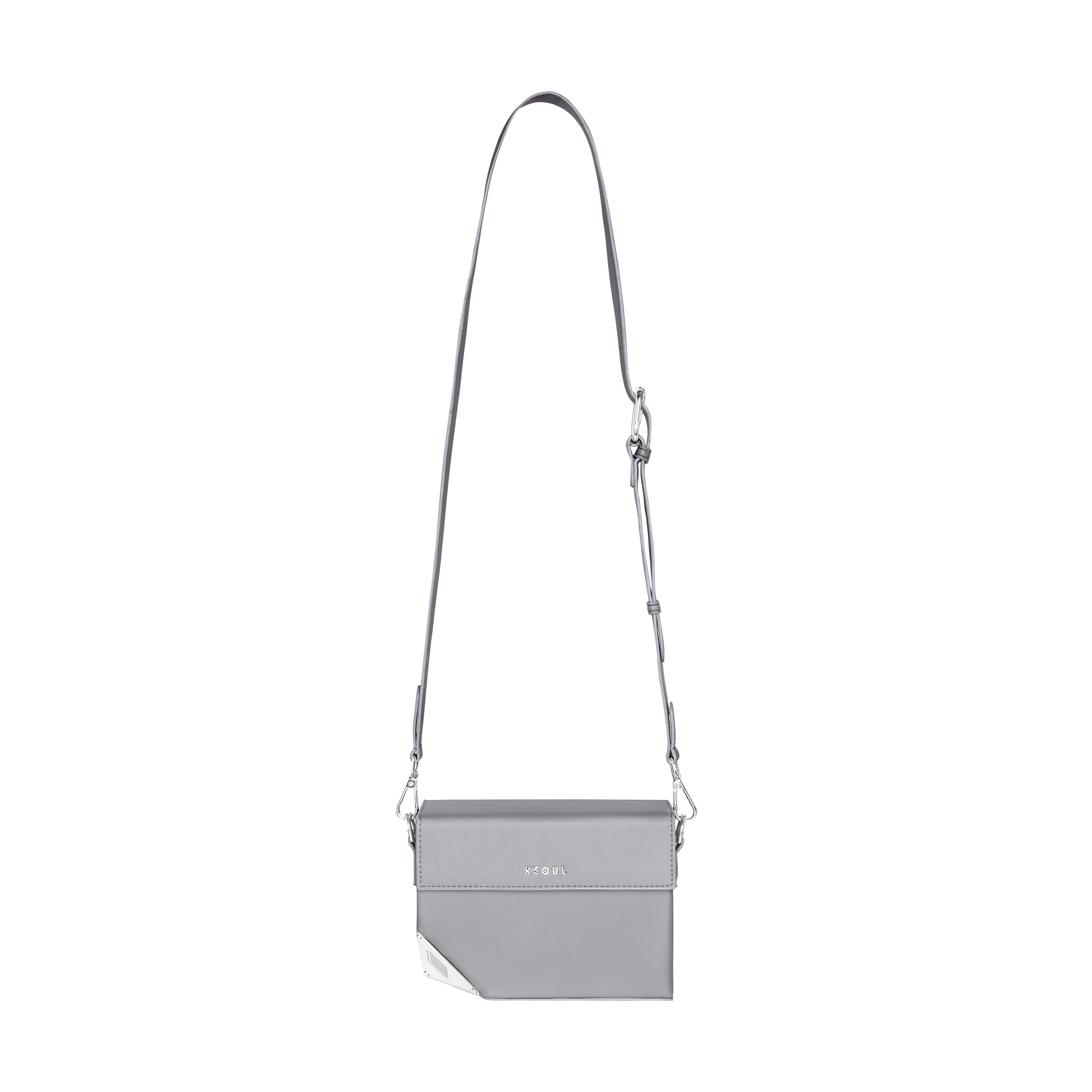 Túi Đeo Chéo Spade Cross Bag Grey Da Pu Ksoul Concept