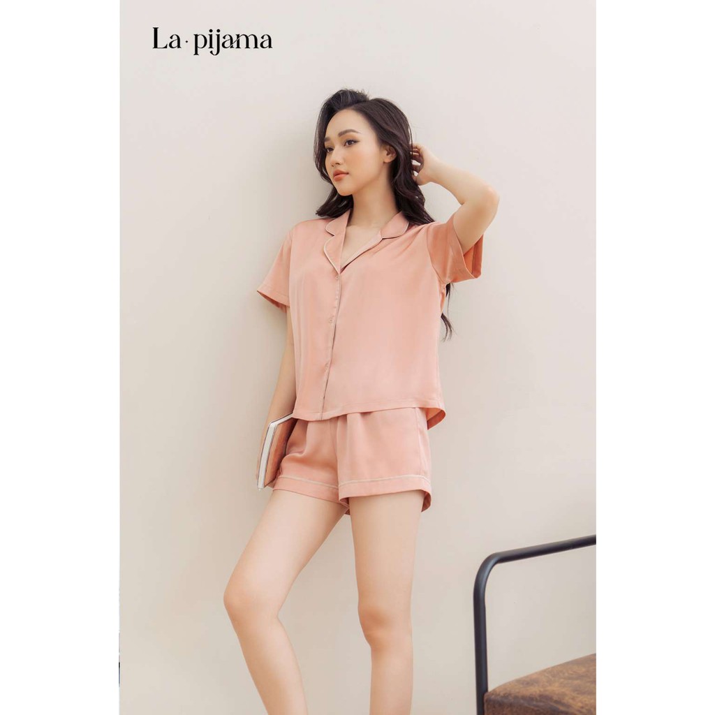 Bộ ngủ pijama trơn lapi lpn03