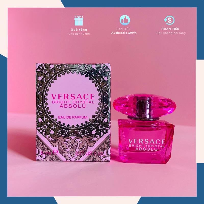 Nước Hoa Mini Nữ Chính Hãng Versace Bright Crystal Absolu for women 5ml