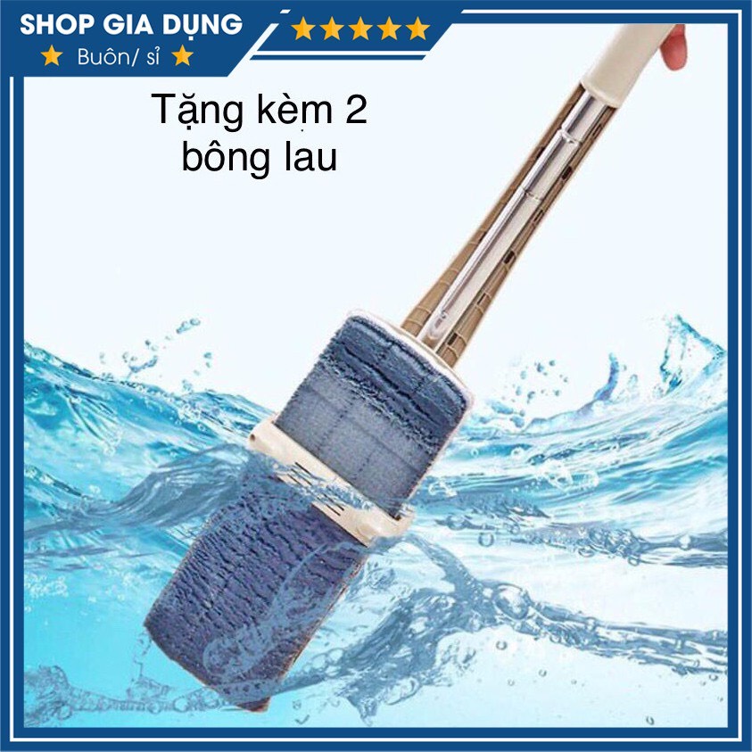 Chổi lau nhà tự vắt thông minh xoay 360 độ, Chổi lau nhà xoay tự vắt