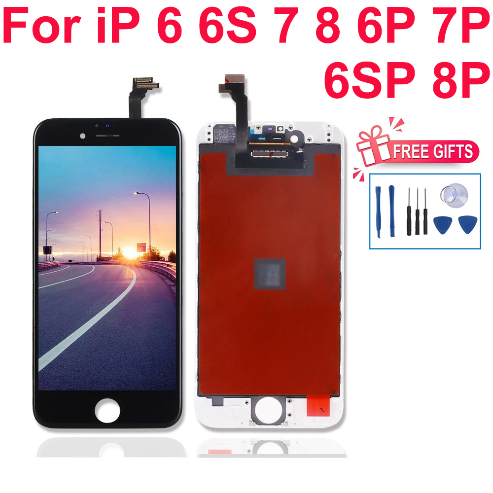 Bộ màn hình lcd cho iphone 6 / iphone 6s / iphone 7 / iphone 8/ iphone 6 plus / iphone 6s plus / iphone 7 plus/ iphone 8 plus màn hình i6/i7/i8/6p/6sp/7p ,lcd display panels for iphone 6 6s 6p 7p 6sp 8p 7 8 plus touch screen