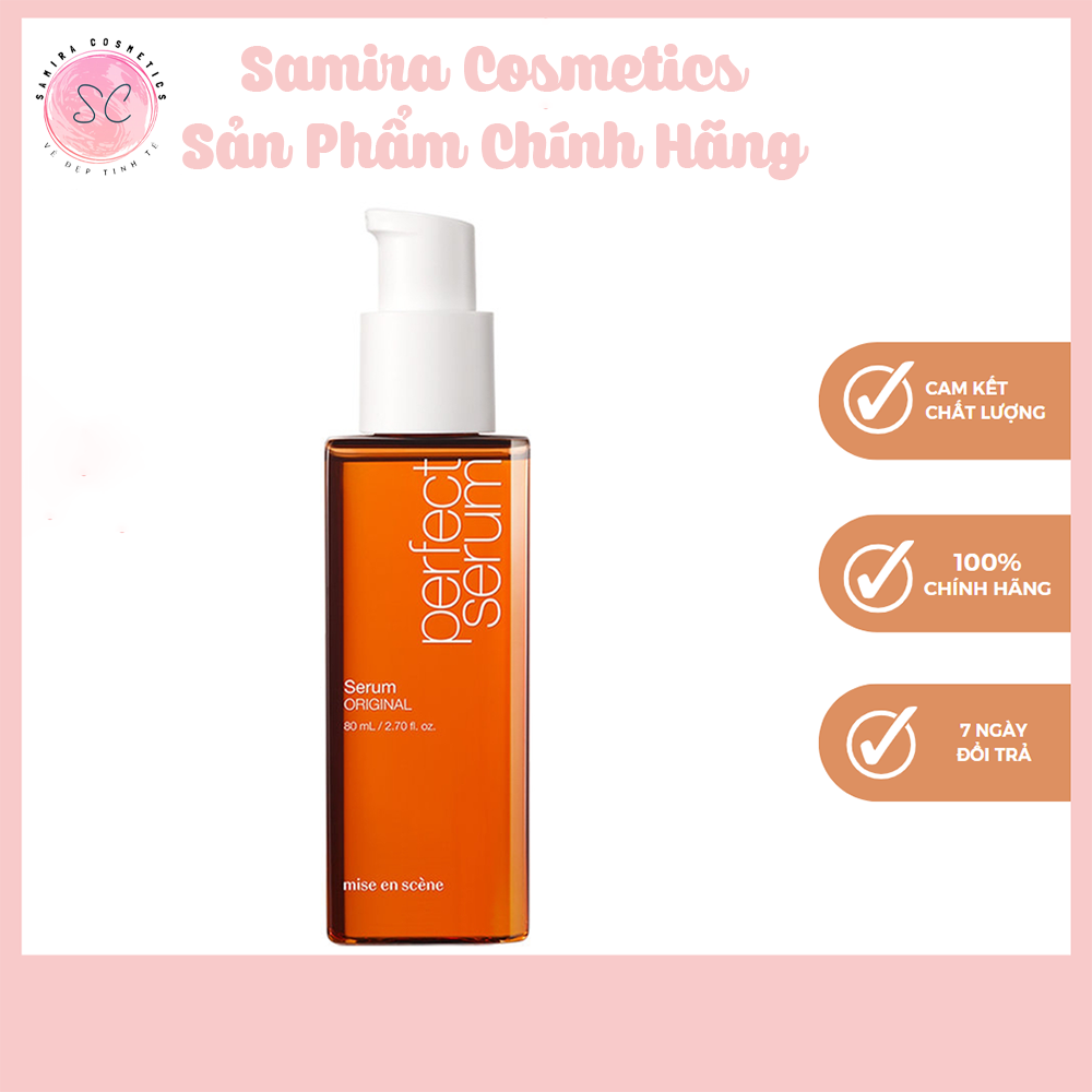 Tinh Dầu Dưỡng Tóc Mise En Scene Perfect Serum Original 80ml phục hồi tóc Mẫu Mới