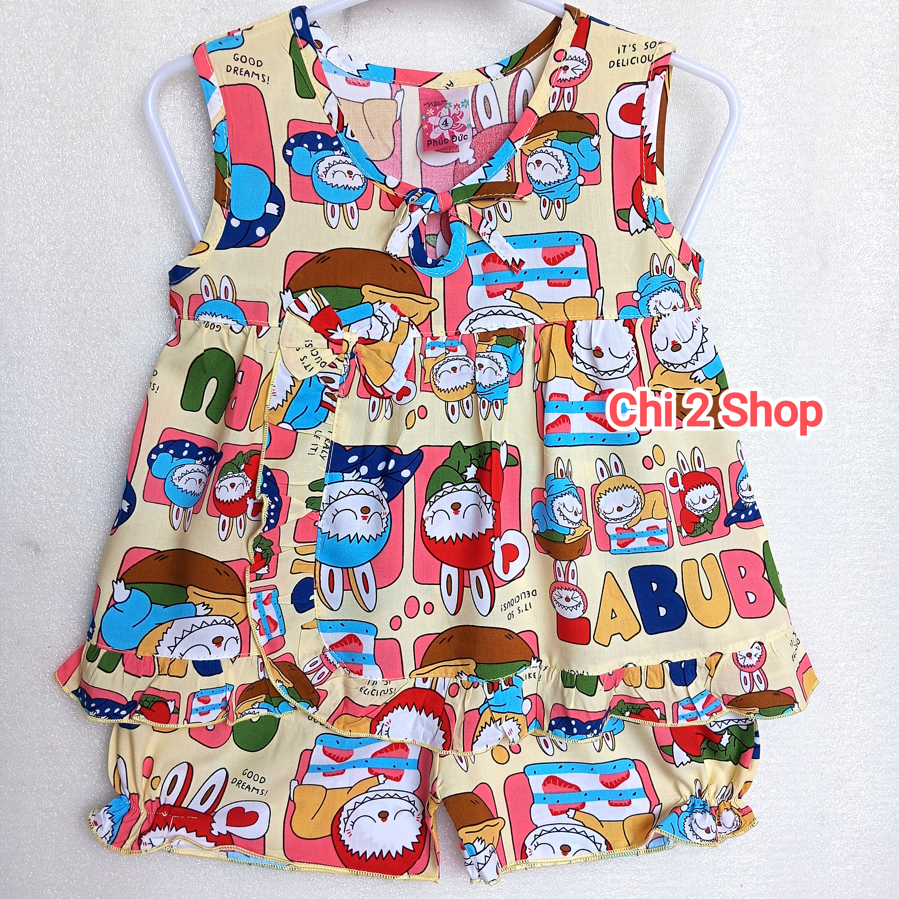 Baby Girl's Linen Outfit C2H01, Newborn Baby Clothes, Baby Girl's Tank Top, Children's Clothes under 3 Years Old, Cheap, Cool Home Clothes - 8