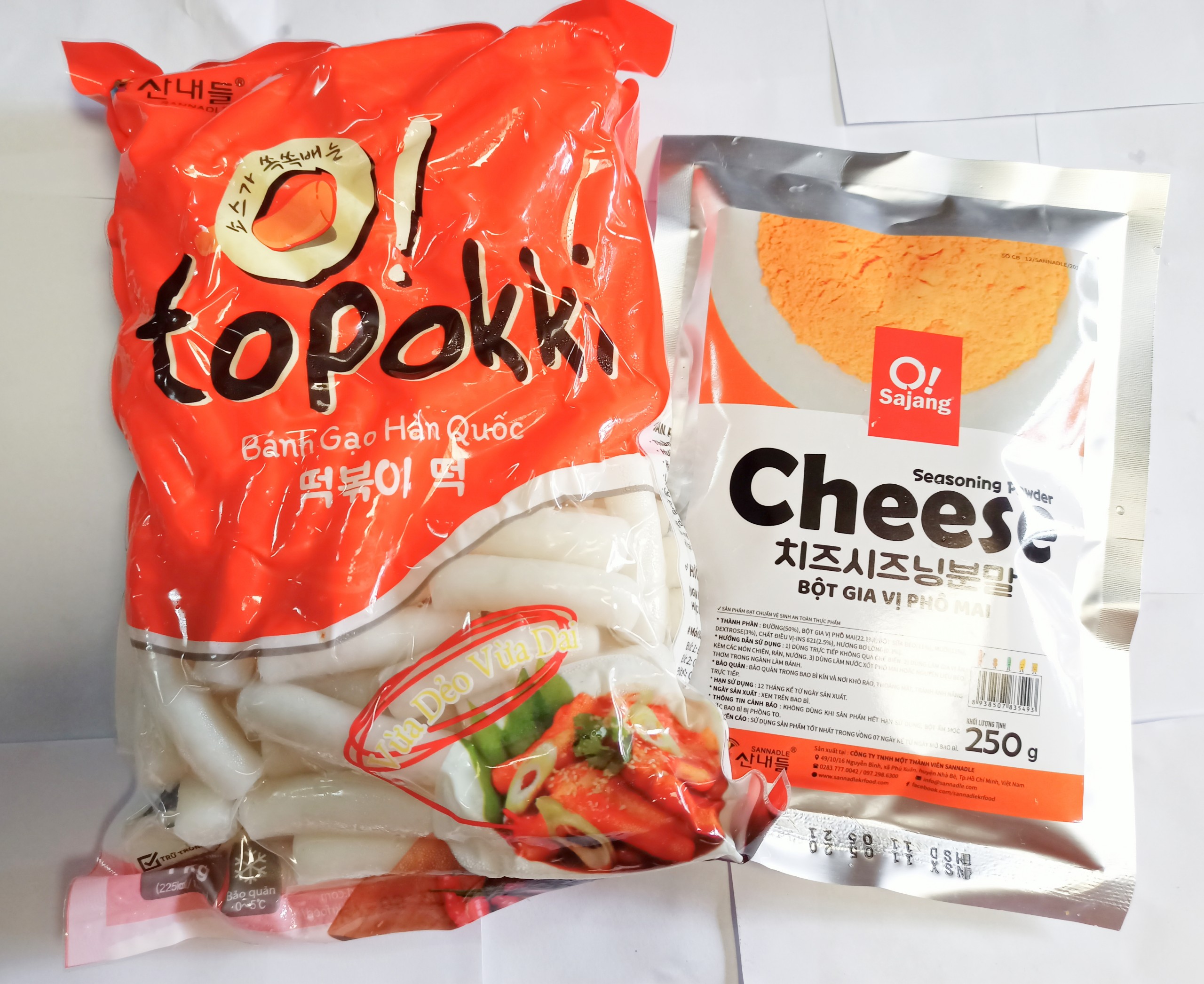 1kg bánh gạo kèm gói 250g bột phô mai Cheese_TiTiMart