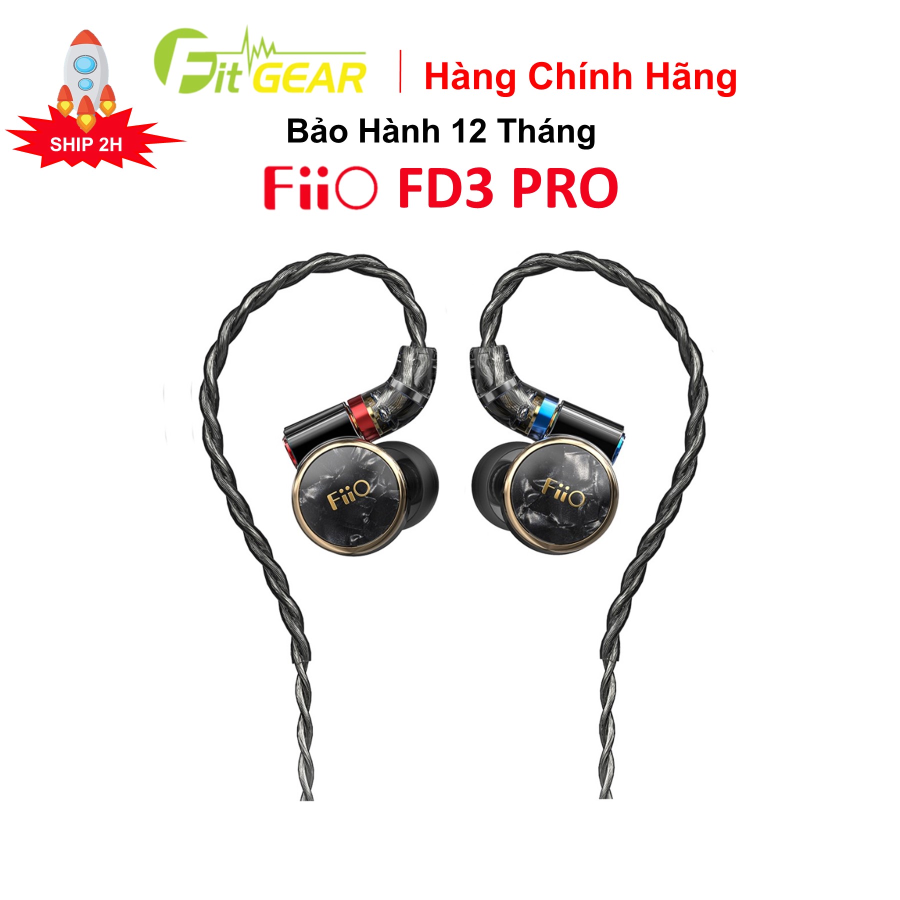 Tai nghe nhét tai fiio fd3 pro - tai nghe có dây flagship