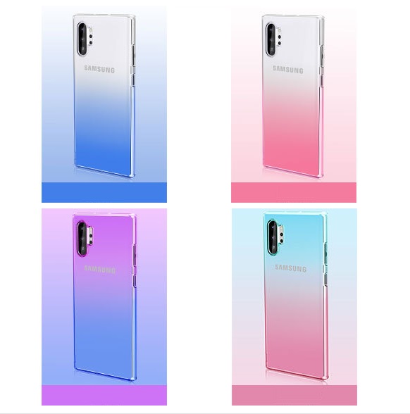 Ốp Lưng Silicone Dẻo Ombre Cầu Vồng Cho Samsung S8 Series S9 Plus,. S10 Series, Note 8 Note 9 Note 10 Note 10 Plus A10 - A90 (MÀU SẮC GIAO NGẪU NHIÊN)