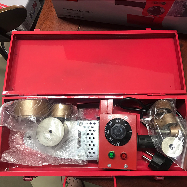 Máy hàn ống nhiệt - máy hàn nhiệt ống nước 20-63 geox - máy hàn ống nước geox 163