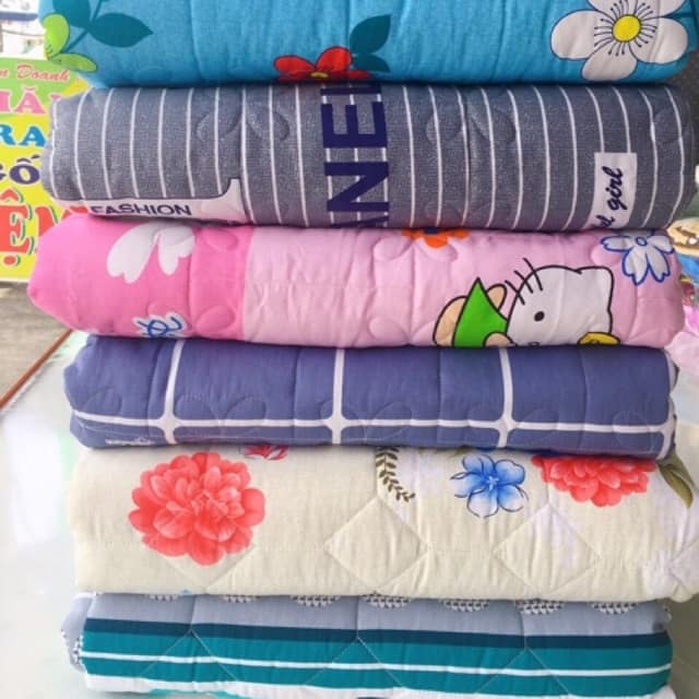 [HCM]Chăn/Mền Cotton Thắng Lợi chần gòn chuẩn logo kích thước 1m7x2m