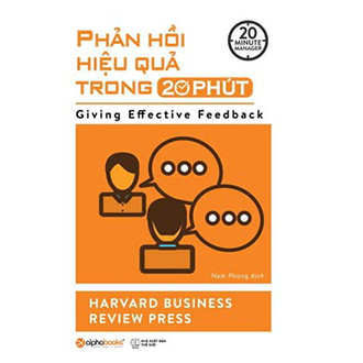 Sách - Phản hồi hiệu quả trong 20 phút 49k