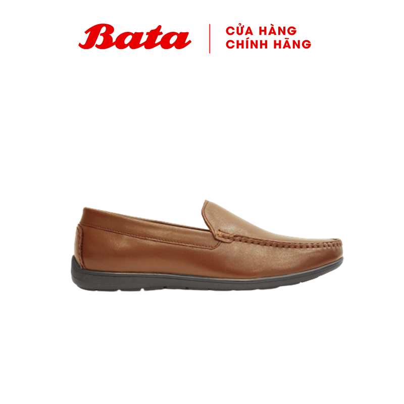 Giày tây da thật nam bata 854-4523 - nâu