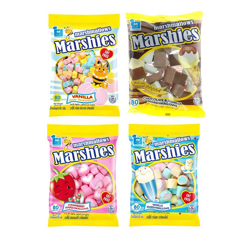 Kẹo Xốp Marshies Markenburg Gói 80gr