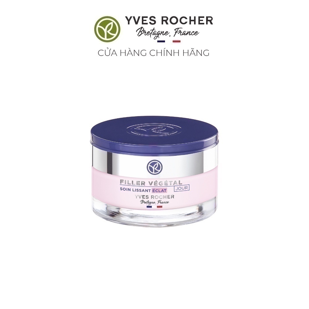 Kem Dưỡng Chống Nhăn Ban Ngày Yves Rocher Giảm Đốm Nâu Tàn Nhang Filler Vegetal 50ml