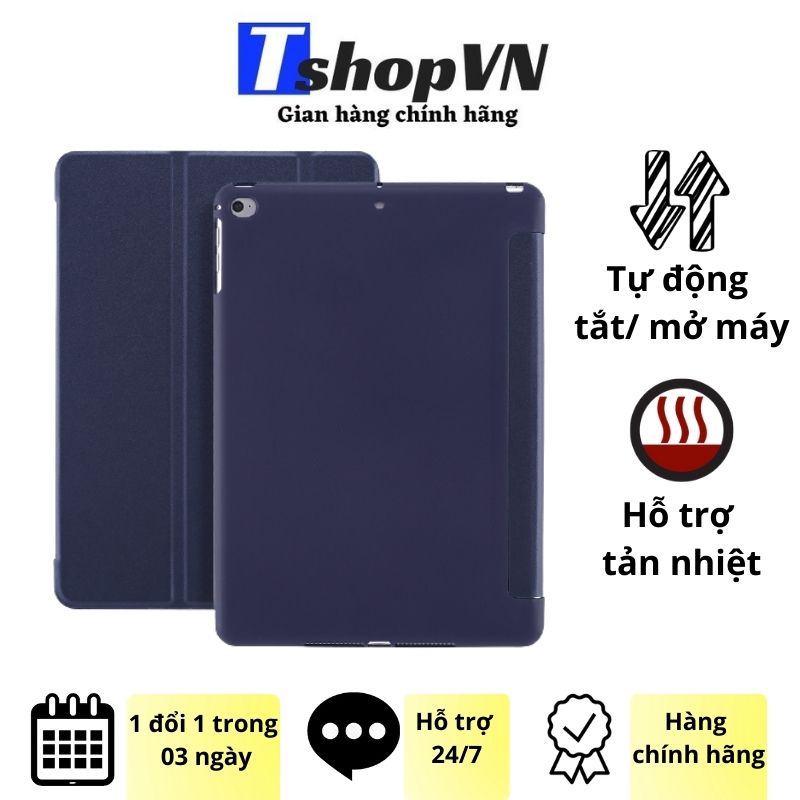 Bao Da Smart Case Gen2 TPU Dành Cho iPad The New 2017/ 9.7 2018 - Hàng chính hãng
