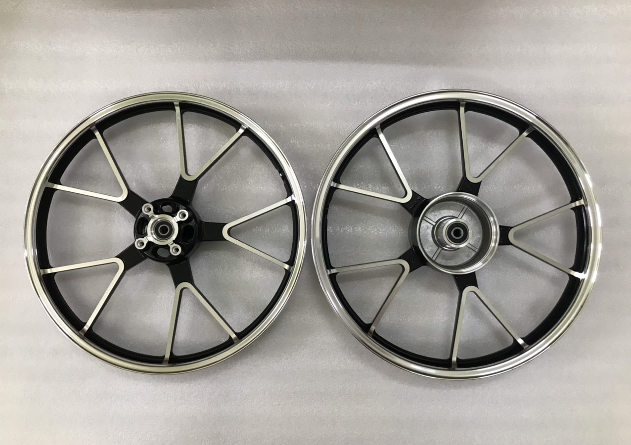 Mâm vành đúc x5 hay 10 đĩa bằng wave 110 lên zin không chế cháo cho wave s rs rsx 110, blade 110,wave 125 thái, future mập 125