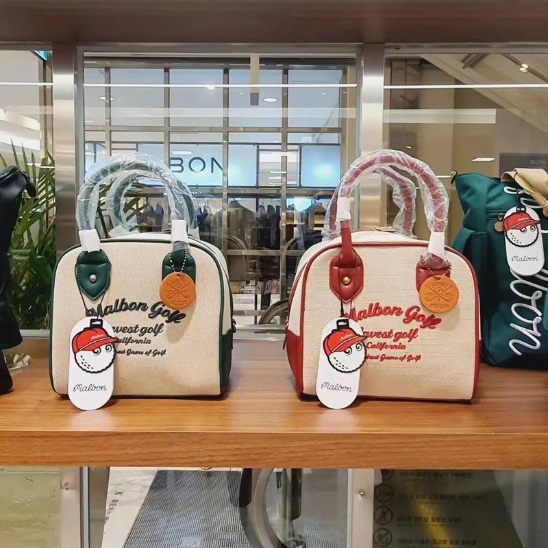 Malbon Korean golf bag GOLF handbag fashion sports storage bag convenient hand bag PEARLY GATES Scotty Cameron1 Honma PXG1 J.LINDEBERG◈❀✆