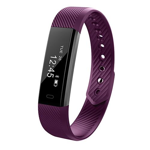 ❁ ID115 Fitness Smart Band Activity Tracking Bluetooth Sports Wristband with Pedometer Sleep Monitoring Support Android IOS PK mi3