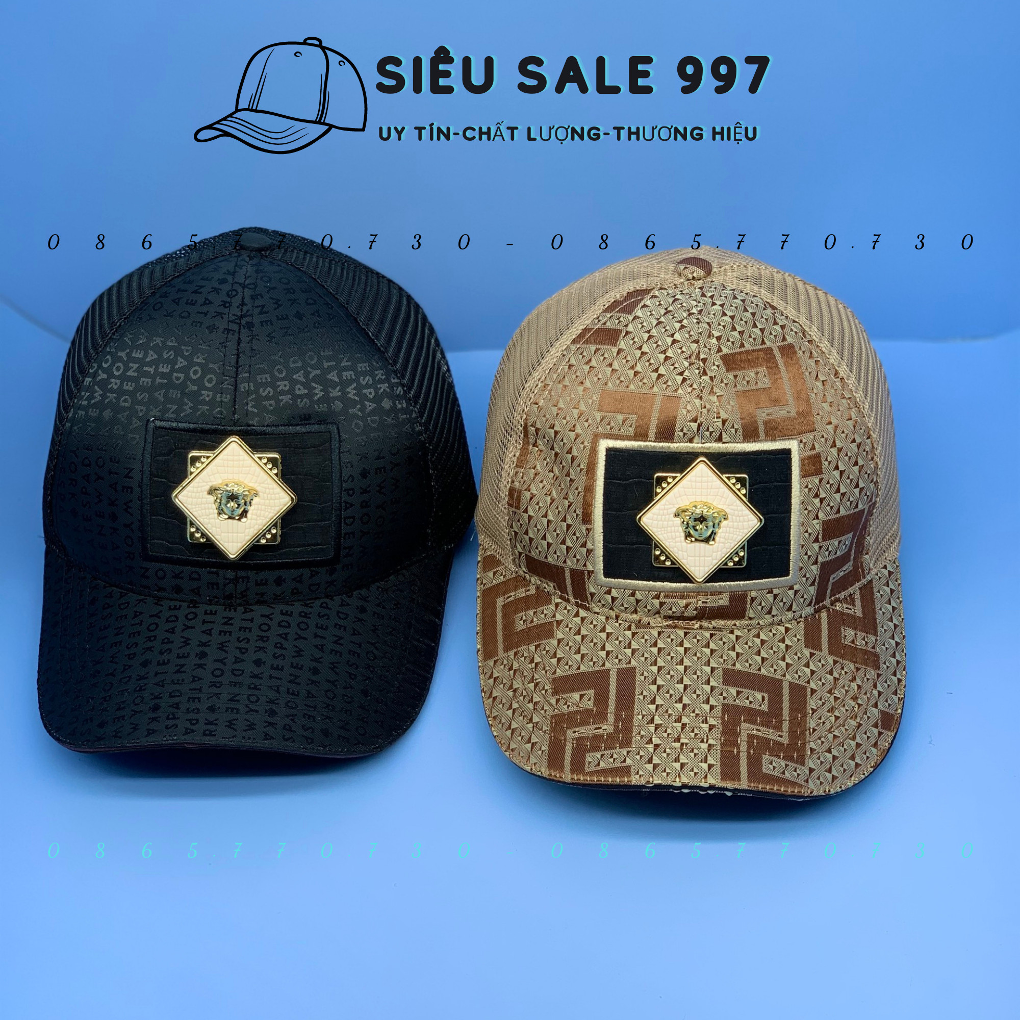 Mũ Lưỡi Trai Phối Lưới LOGO HÌNH THOI HOT, Nón Kết Siêu Đẹp Thời Trang Nam Nữ