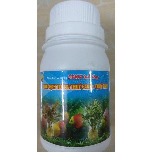 Phân bón vi lượng trồng thủy canh thủy sinh - chai 100ml