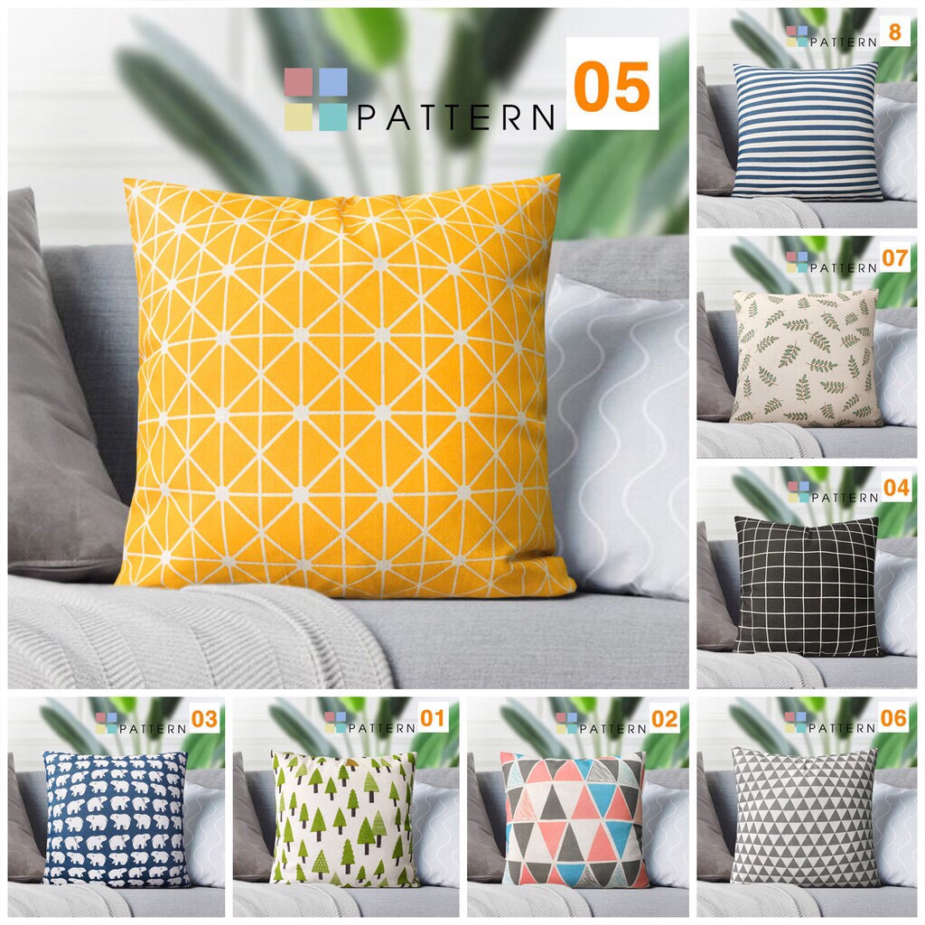 Gối sofa gối trang trí pattern