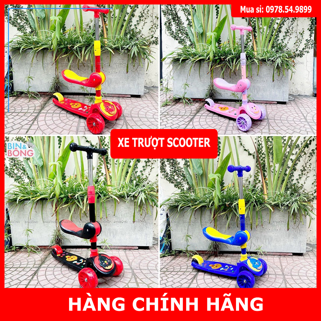 Xe scooter cho bé, Xe trượt Scooter cho bé, trẻ em cao cấp