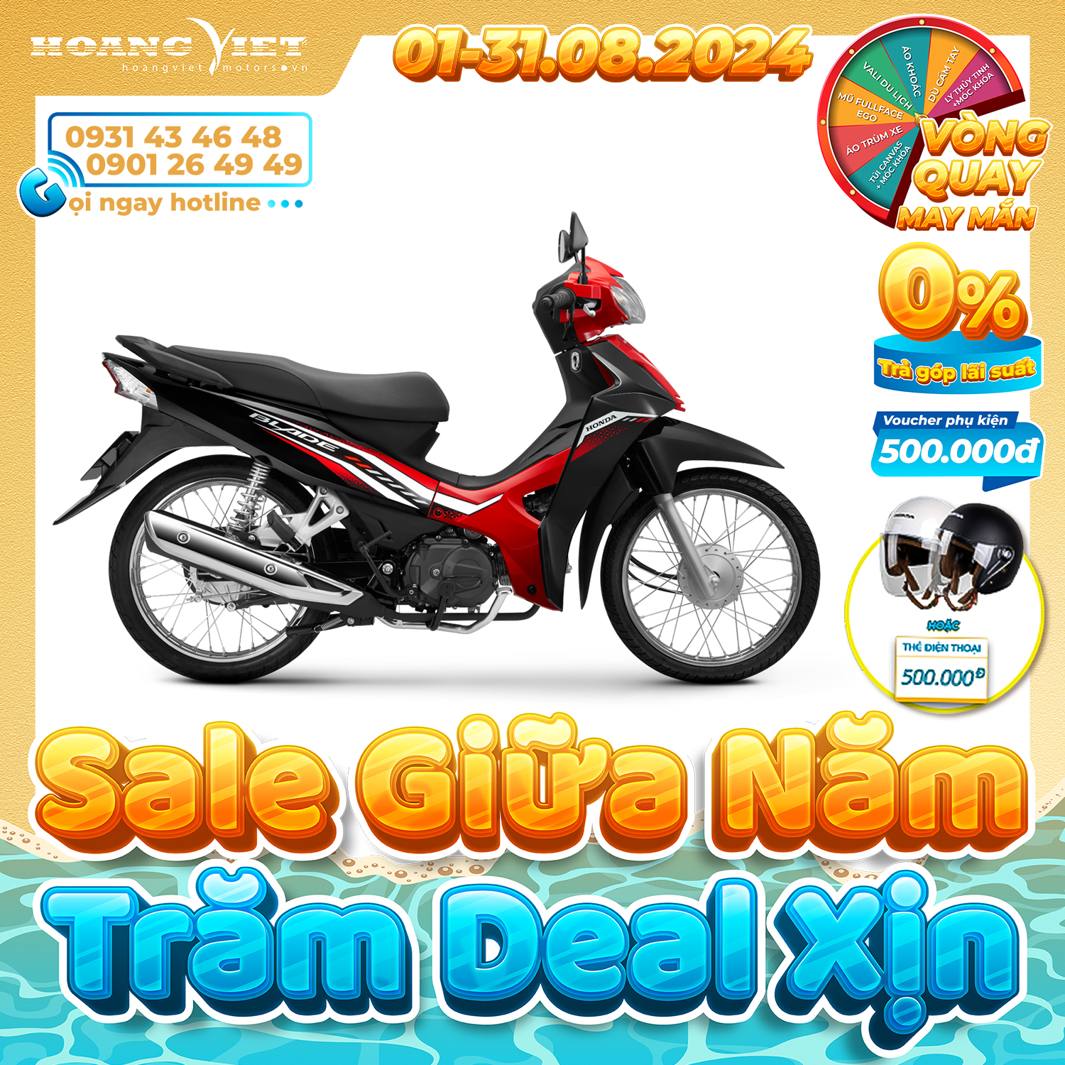 Xe máy honda blade 110cc 2023 - phiên bản tiêu chuẩn