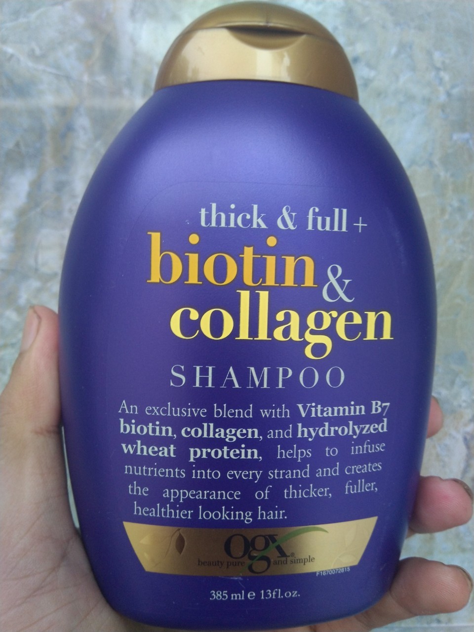 Combo gội xả biotin collagen 385ml usa