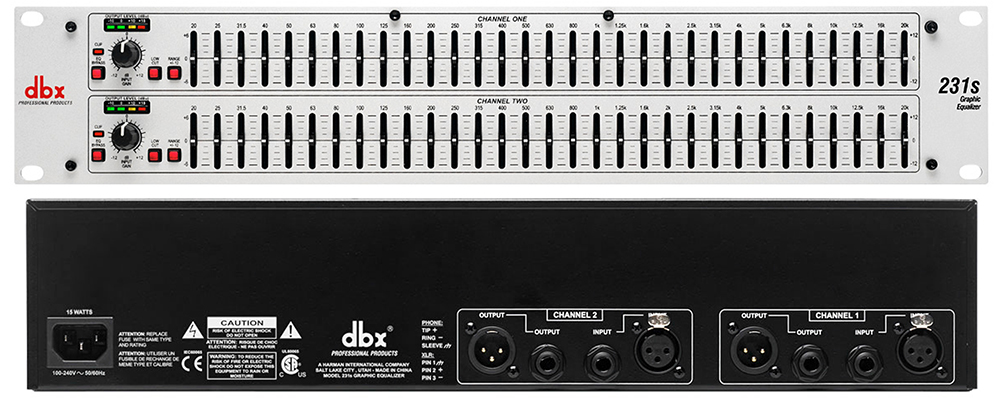 Equalizer dbx 231s