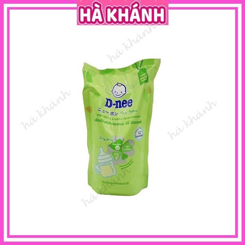 Nước rửa bình sữa dnee organic thái túi 550ml an toàn cho bé