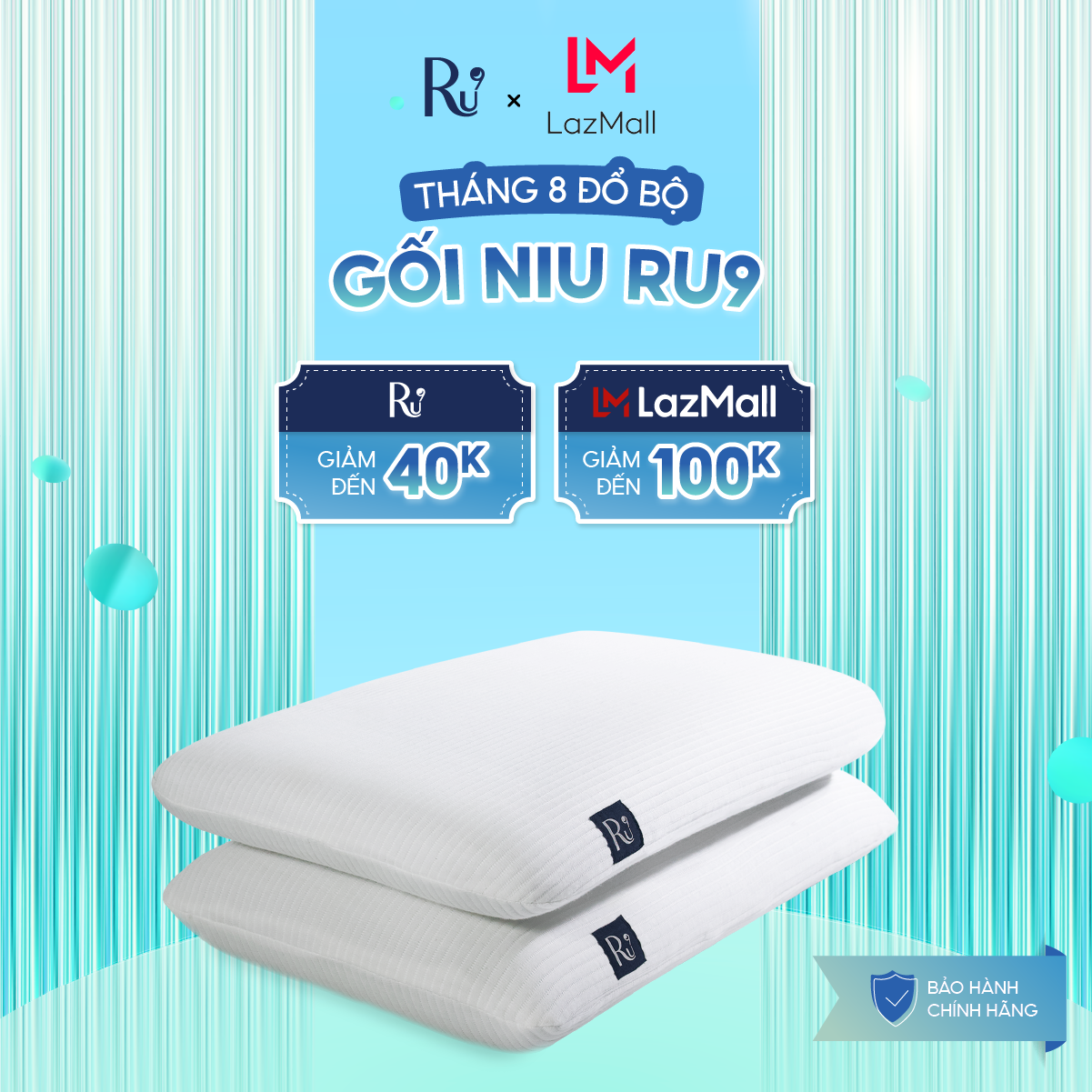 [GIẢM 50% KHÔNG ĐỔI TRẢ] Gối Niu Cao Cấp Ru9 - Công Nghệ Đột Phá Graphene Foam | Chất Liệu Foam Mềm Mại