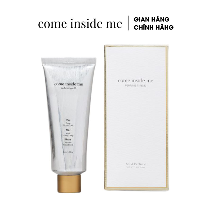 Nước hoa khô come inside me 89 nước hoa nữ thuần chay hương hoa hồng mùi quyến rũ 40ml