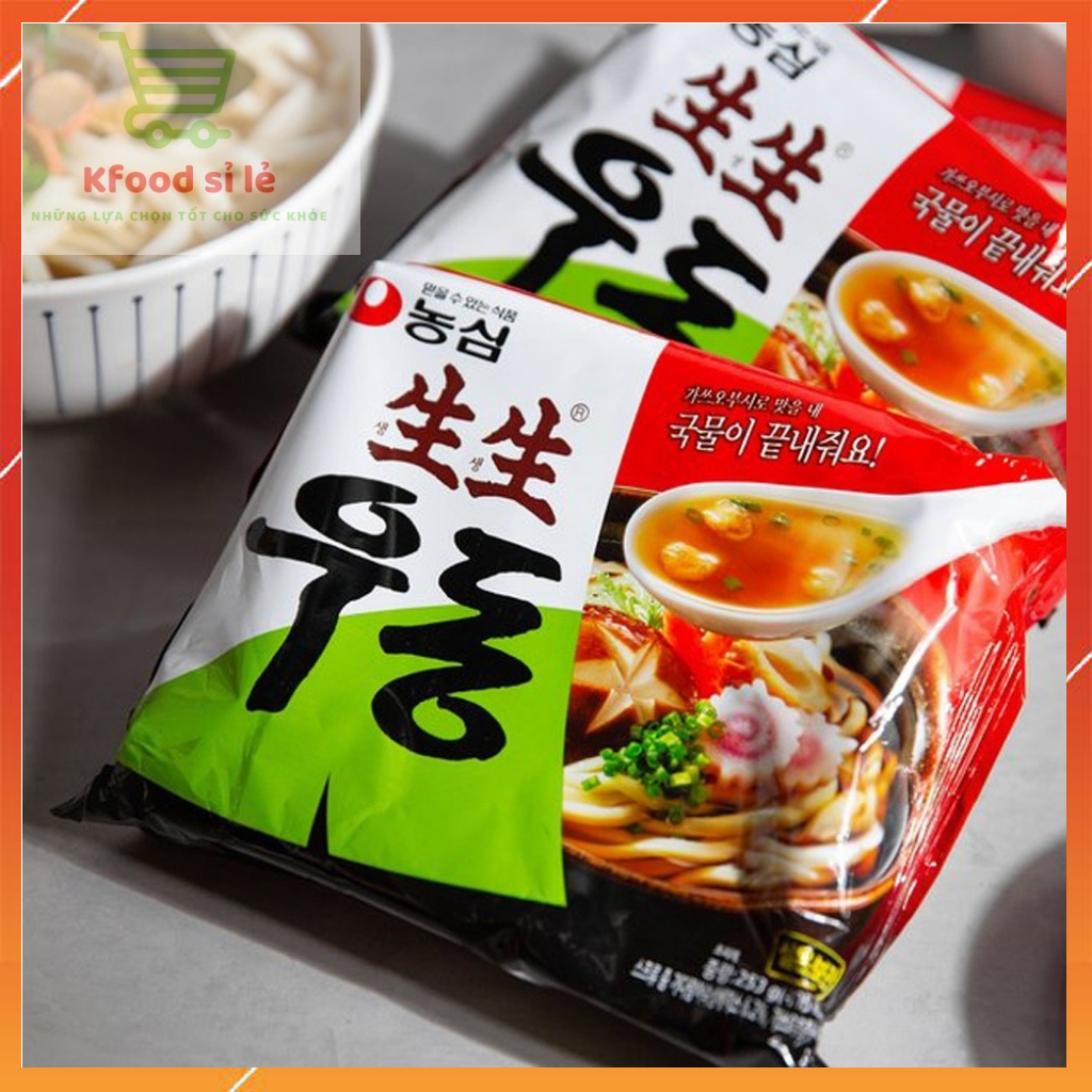 Mì udon tươi hàn quốc có kèm nước dùng 253g