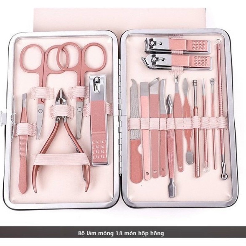 Bộ dụng cụ cắt bấm móng tay chân đa năng 18 món cho bé và cả gia đình