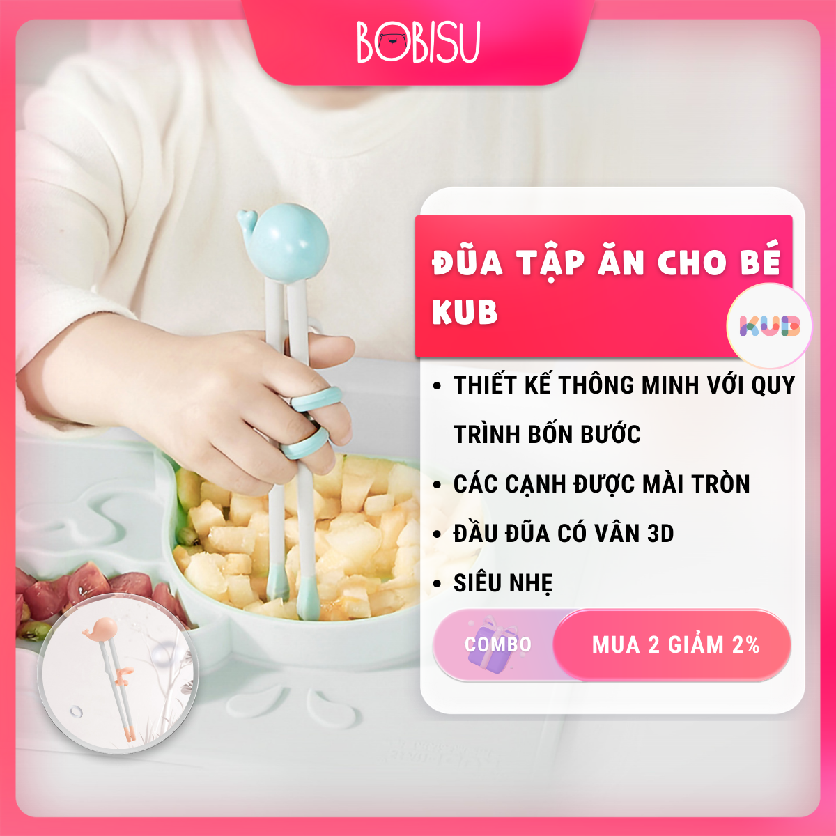 Đũa tập cho bé | kub