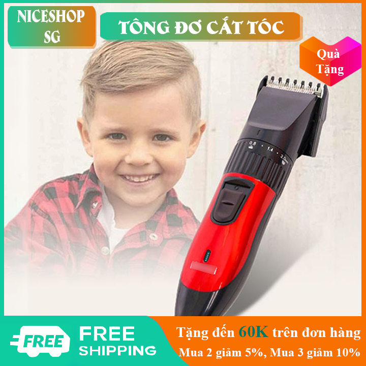 Tăng đơ Kemei cắt tóc người lớn cắt chuyên nghiệp như tiệm - KD0189