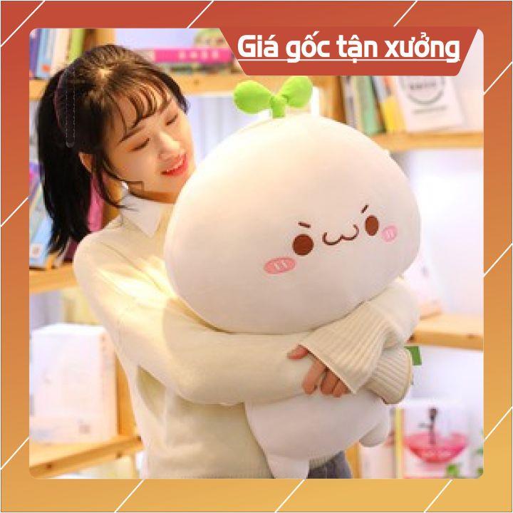 Gấu Bông Rau Mầm [ GIÁ GỐC TẬN XƯỞNG ]  Siêu Mềm Mịn Siêu Cute Mầm Cây Dễ Thương Chất Nhung Co Dãn 4 Chiều Size 35cm