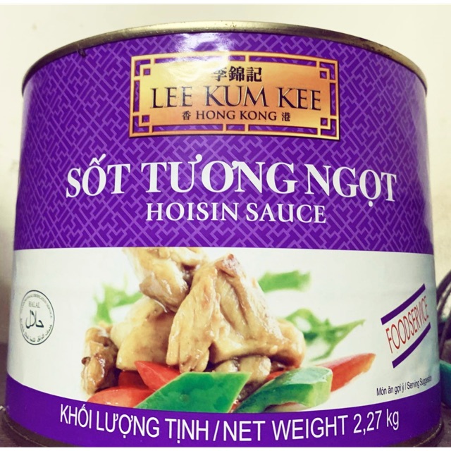 Sốt Tương Ngọt Lee Kum Kee 2.27kg - Hoisin Sauce HongKong - Nhập Khẩu Chính Hãng