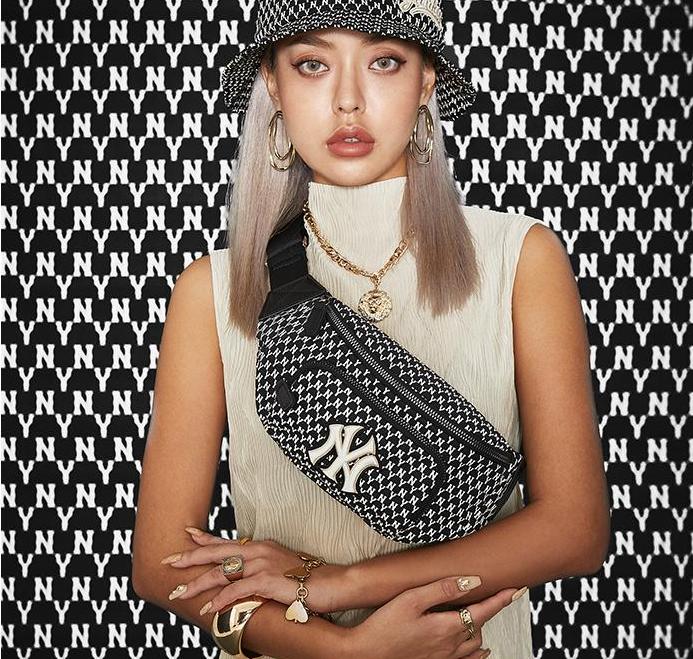 Túi đeo ngực NY, Túi đeo chéo, Túi bao tử NY thời trang 2019 MLB