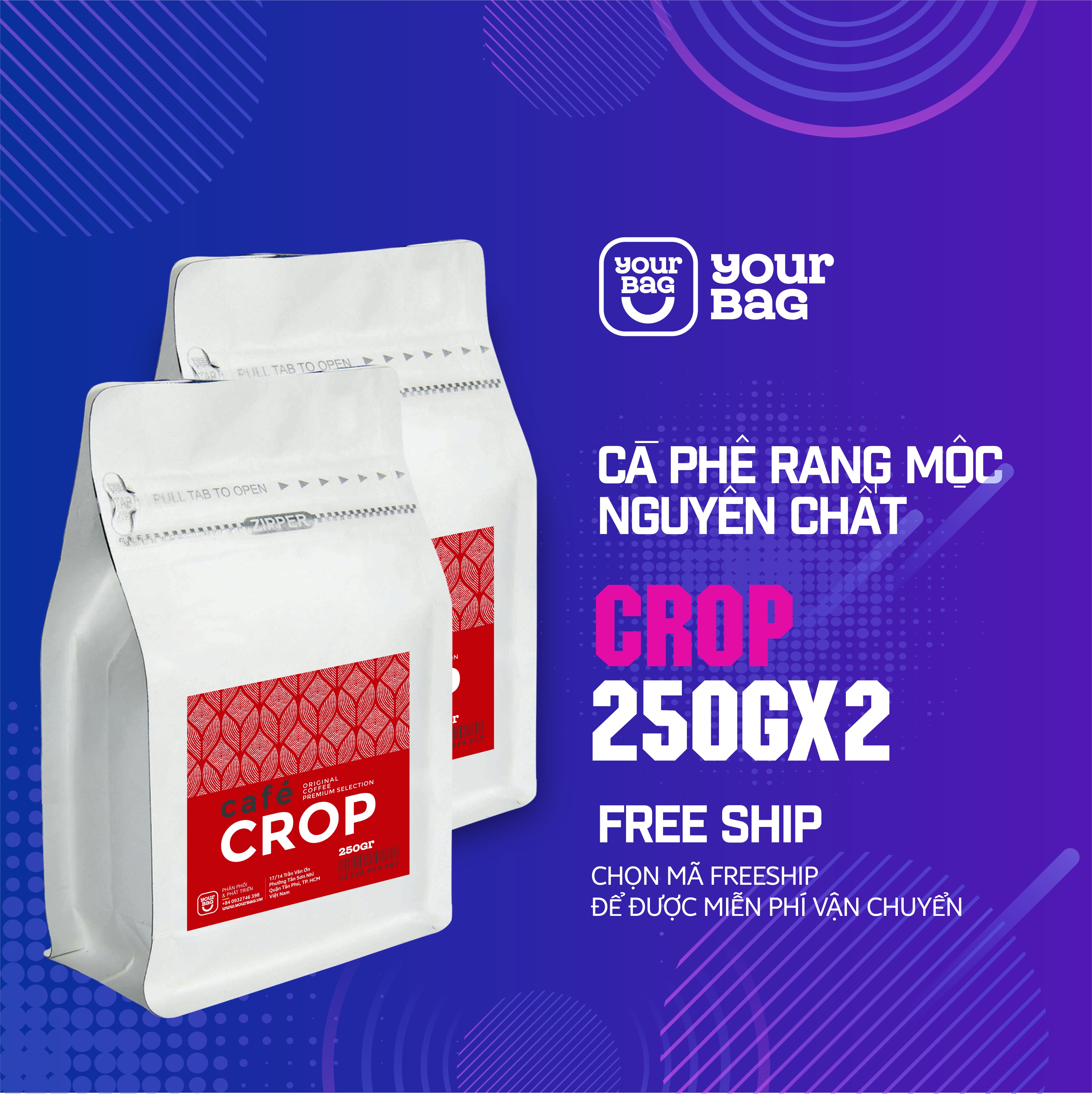 Cà phê nguyên chất rang mộc . 03 lựa chọn pha máy, pha phin và nguyên hạt - yourbag - yourbag - cà phê.